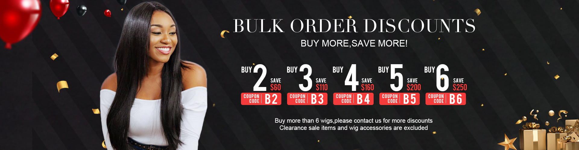 BULK ORDER DISCOUNTS 