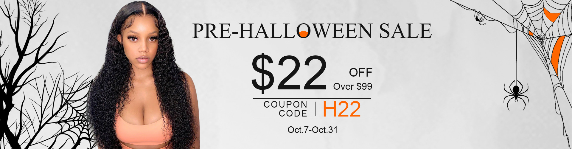 PRE-HALLOWEEN SALE