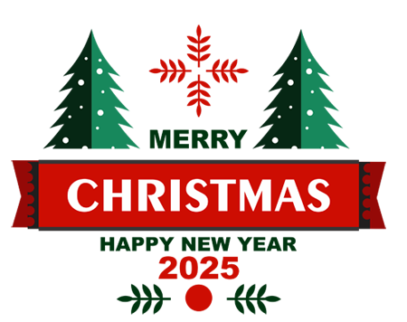 Merry Christmas and Happy New Year 2025